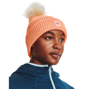 Under Armour Women's ColdGear® Infrared Halftime Ribbed Pom Beanie