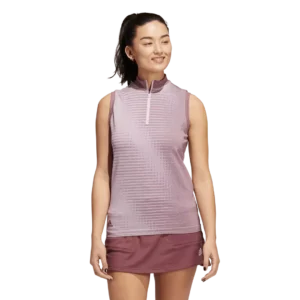adidas Primeknit Sleeveless Polo Shirt