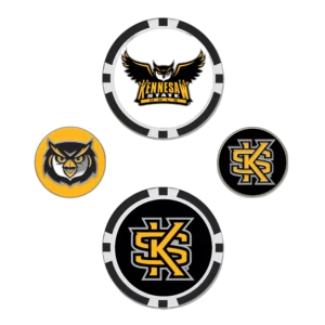 Team Effort Kennesaw State Owls Ball Marker Set
