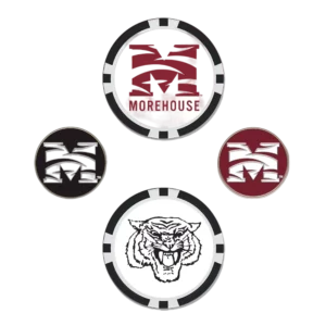 Team Effort Morehouse College Maroon Tigers Ball Marker Set