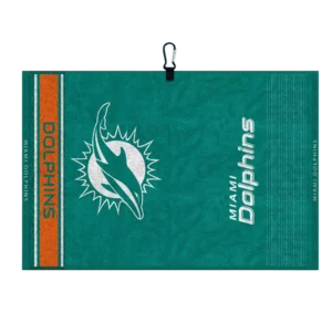 Team Effort Miami Dolphins Jacquard Towel
