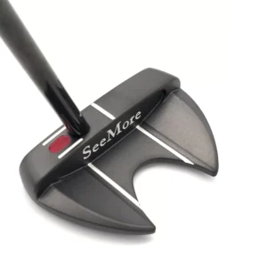 SeeMore Black Model T Straight Putter