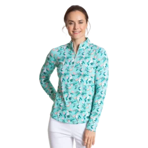 Cool Birdie Cockatoo Cooling Quarter Zip Pull Over