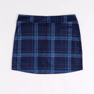 Pebble Beach Women's Plaid 16.5" Pull-On Skort
