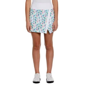 PGA TOUR Apparel Geo Print 16" Wrap Skort
