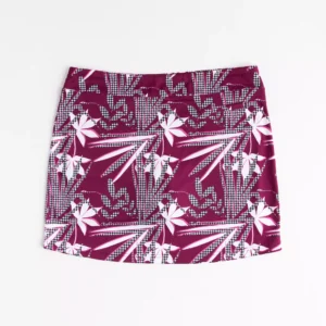 Pebble Beach Floral Houndstooth 16.5" Skort
