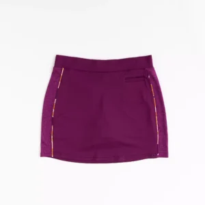 Pebble Beach Mod Floral Piped 16.5" Skort