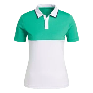 adidas Colorblock Boys Short Sleeve Polo Shirt