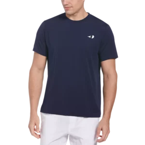 Grand Slam Pin Hole Mesh Men's Short Sleeve Tennis Shirt
