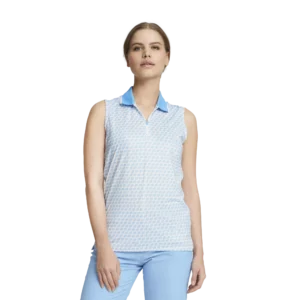 PUMA MATTR Love/H8 Golf Sleeveless Polo Shirt