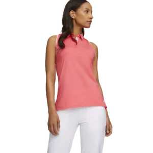 PUMA CLOUDSPUN Peak Sleeveless Polo Shirt