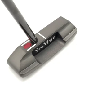 SeeMore PVD Black Si2 Straight Putter