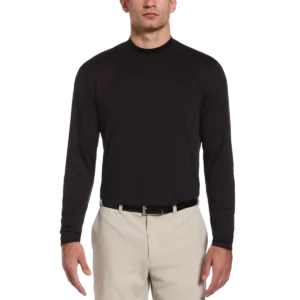 PGA TOUR Apparel Mock Neck Long Sleeve Men's Sweater