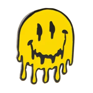 Pins & Aces Melting Smiley Face Ball Marker