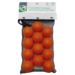 High Impact Orange Foam Practice Balls