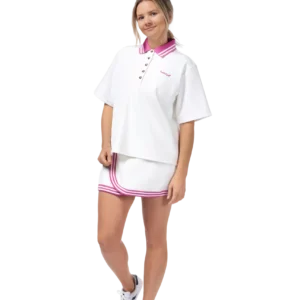 Barstool Sports Contrast Collar Short Sleeve Polo Shirt
