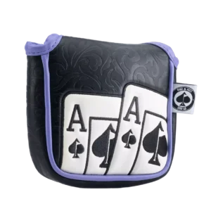 Pins & Aces Ace Of Spades Mallet Putter Cover