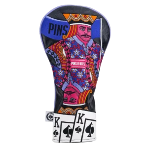 Pins & Aces King Of Spades Driver Headcover