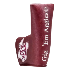 Pins & Aces Texas A&M University Blade Putter Cover