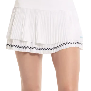 Lucky in Love Finish Line 12" Women's Pleated Tennis Skirt