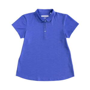 Subtle Stripe Short Sleeve Polo Shirt