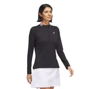 Ultimate365 Tipped Collar Tour Long Sleeve Quarter Zip Pull Over