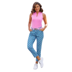 Cutaway Placket Sleeveless Top