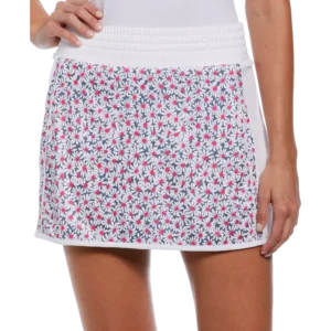 Floral Print 14" Tennis Skort