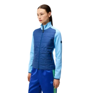 Quilted Hybrid Full Zip Jacket