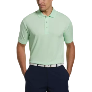 Airflux Solid Mesh Short Sleeve Golf Polo Shirt