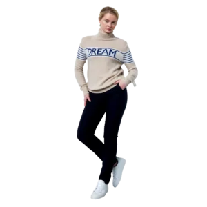 Cozenza Dream Roll Neck Pullover Sweater