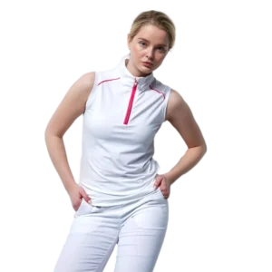 Atrani Heart Sleeveless Polo Shirt