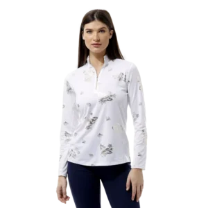 Monarch SolShine Foil Quarter Zip Pull Over