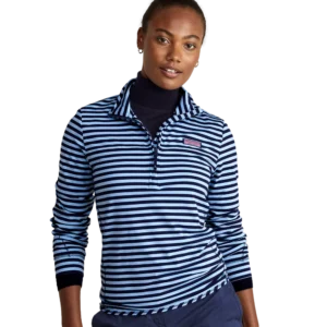 Sankaty Shep Stripe Quarter Zip Pull Over