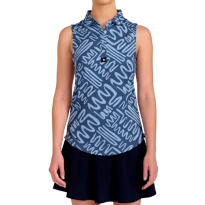 Mazed & Confused Sleeveless Polo Shirt