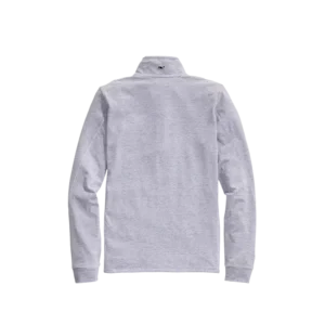 Micro Stripe Quarter Zip Pull Over