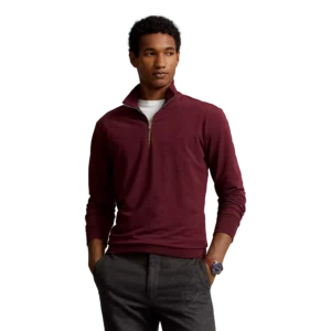 Terry Quarter-Zip Pullover
