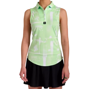 Verde Sleeveless Polo Shirt
