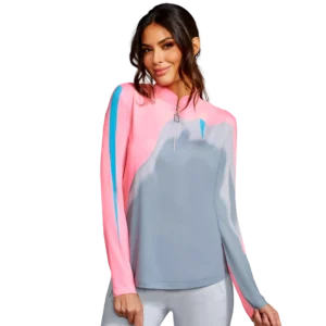 Sunsense Fuji Fade Quarter Zip Pull Over