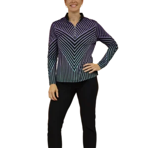 Crusade Quarter Zip Pull Over Top