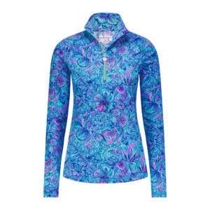 Justine Luxletic Long Sleeve Quarter Zip Pullover