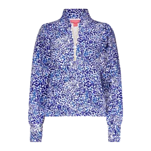 Cabello Twisted Up Quarter Zip Pull Over