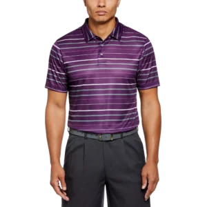 All Over Fine Line Golf Polo