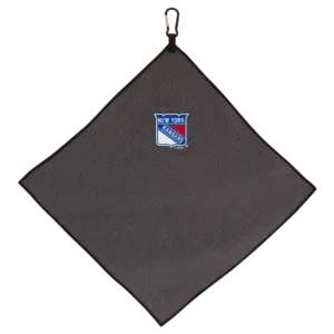 New York Rangers 15" X 15" Grey Microfiber Towel