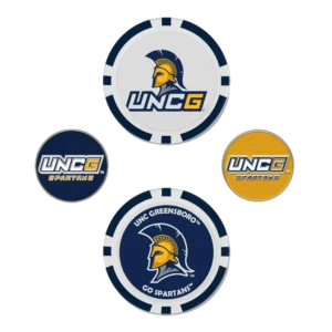 North Carolina Greensboro Spartans Ball Marker Set
