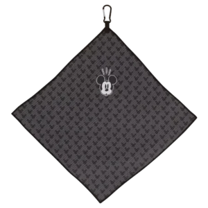 Surprised Mickey Mouse/Disney 15" X 15" Grey Microfiber Towel