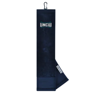 North Carolina Wilmington Seahawks Tri-Fold Embroidered Towel