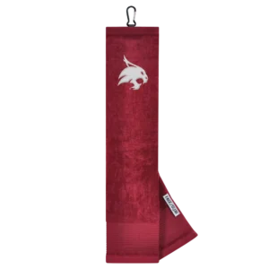 Texas State Bobcats Tri-Fold Embroidered Towel