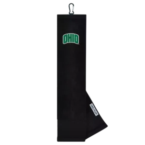 Ohio Bobcats Tri-Fold Embroidered Towel