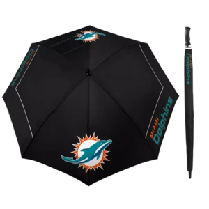 Miami Dolphins 62" Windsheer Lite Umbrella